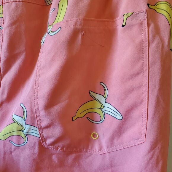 No Retreat Men's Size XL Banana Print Swim Trunks Board Shorts NWT - Picture 11 of 16